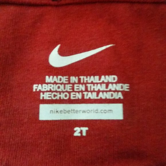 Nike black and red hoodie - Picture 3 of 3